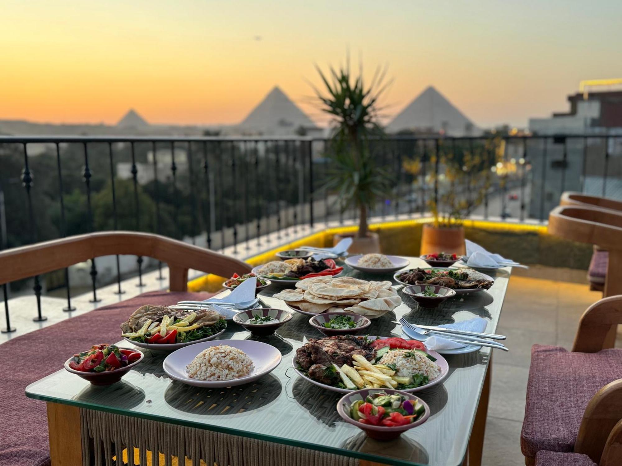 Almas Pyramids Hotel Kafrat al Jabal Экстерьер фото